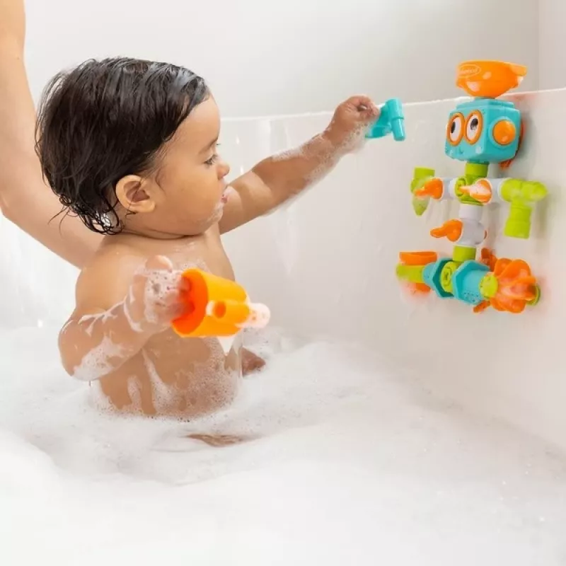 Robô de banho com duche