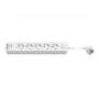 Régua de tomadas Goobay 5 tomadas com interruptor e USB