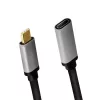 Cabo USB LogiLink USB 3.2 Gen 2 CUA0105 0,5 m USB-C preto cinzento