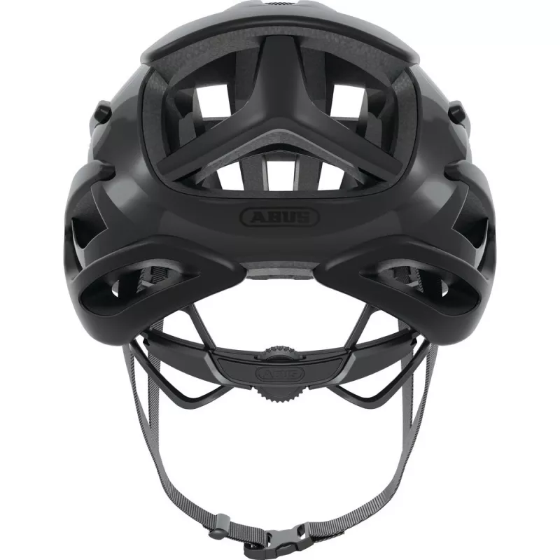 Capacete de meia casca ABUS AirBreaker preto construção In-Mold 81720