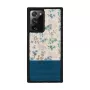 Capa para telemóvel Man and Wood para Samsung Galaxy Note 20 Ultra — flor azul sobre preto