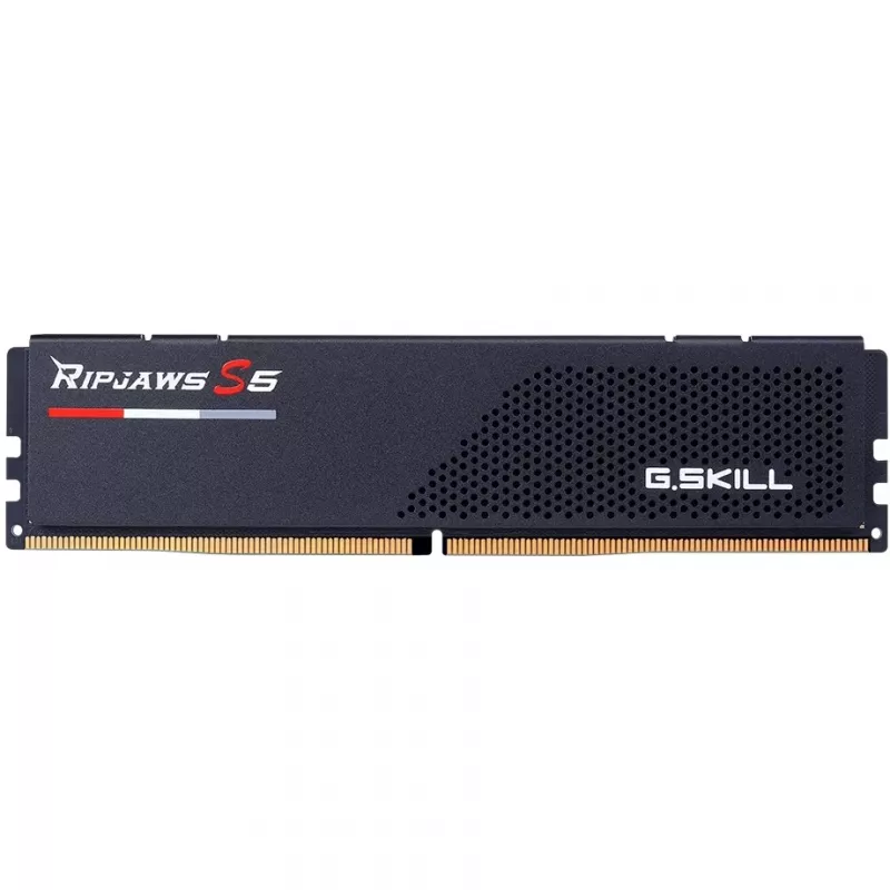 DIMM 96 GB DDR5-5600 (2x 48 GB) Dual-Kit, memória RAM preta, F5-5600J4040D48GX2-RS5K, Ripjaws S5, INTEL XMP
