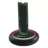 Qoltec 52275 Dock para SSD M.2, SATA/NVMe, USB-C