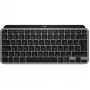 Logitech Master Series MX Keys Mini for Mac – Teclado – compacto – retroiluminado – sem fios – Bluetooth LE – AZERTY – Francês – Cinzento Space (920-012646)