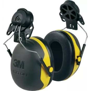 Auscultadores de proteção auditiva 3M X2P3E Atenuação sonora 31 dB Preto Amarelo