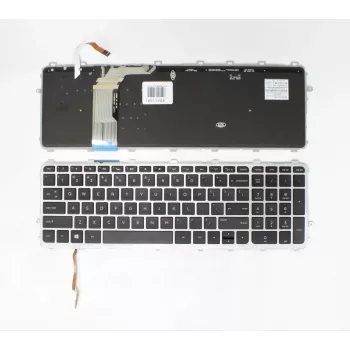 Teclado HP Envy TouchSmart: 15-J, 17-J, M7-J, 17T-J com moldura e retroiluminação