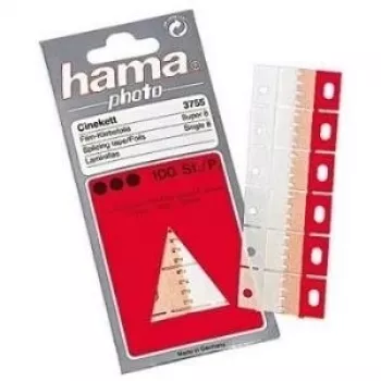 Fita adesiva para película Hama Cinekett fita adesiva para película 100 unid. vermelho, branco