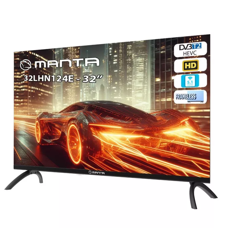 Televisor Manta 32LHN124E 32 polegadas HD LCD 1366 x 768