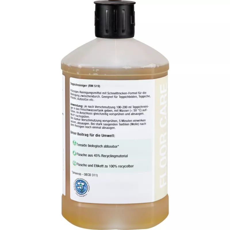 Kärcher RM519 Fast Dry Liquid Carpet Cleaner detergente multiusos 1000 ml