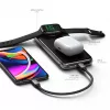 Power bank sem fios Satechi Quatro ST-UC10WPBM, 10000 mAh, preto