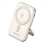 Powerbank Vention 10000mAh magnética sem fios 20W — 10000 mAh, saída 3 A, USB-C, branco