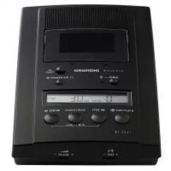 Grundig Stenorette St 3211 Conjunto de cassete Preto