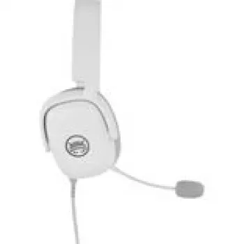 Headset QPAD GAMIAC HS71 headset com arco de cabeça com fios USB Type-C, circum-aural, 20–20000 Hz, cabo de 2,2 m, branco