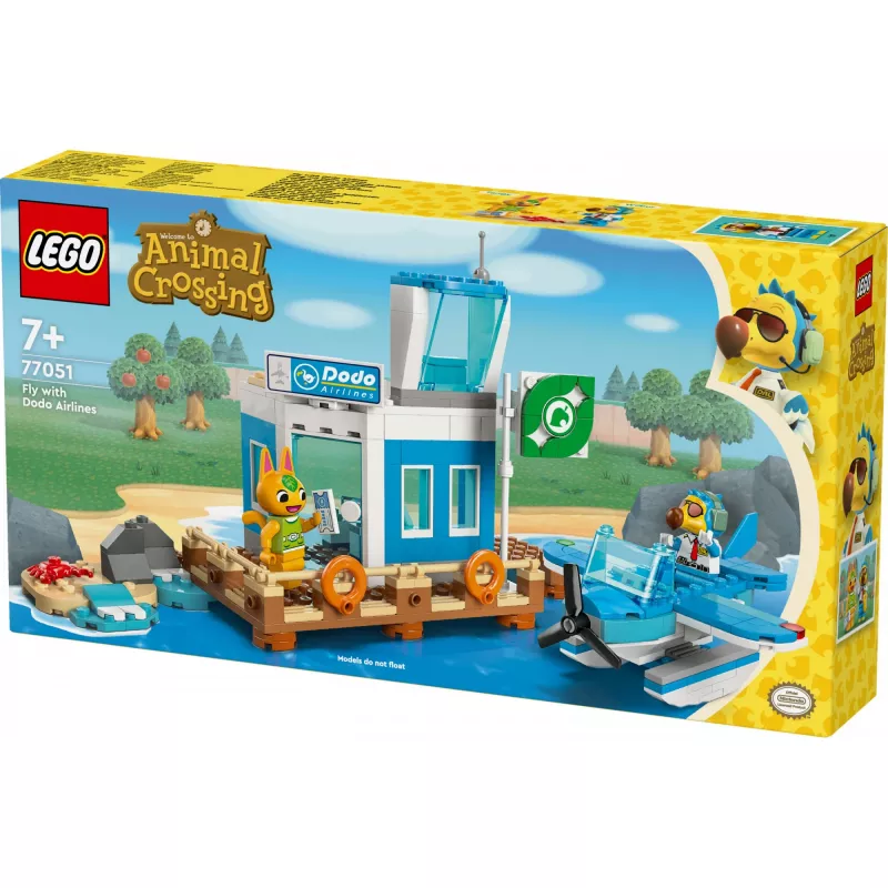 Brinquedo de construção LEGO 77051 Animal Crossing: voar com o conjunto Dodo Airlines, marca LEGO, modelo 77051