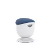 Banco de equilíbrio ergonómico Up Up Seul branco, D47 tecido azul
