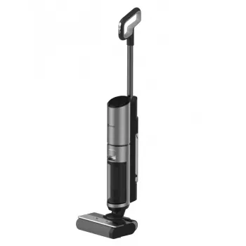 Aspirador vertical EZVIZ RH2 – aspirador sem fios a seco e húmido, bateria de 21,6 V 4 Ah, potência de aspiração de 16 AW, 40 min. de autonomia, HEPA, depósito de água limpa de 0,85 l / água suja de 0,75 l