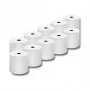 Rolo térmico Qoltec 51892 80 x 80 | 55 g/m² | 10 unid. | sem BPA