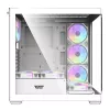 Caixa de computador Darkflash DS900 (branco) + 7 ventoinhas ARGB