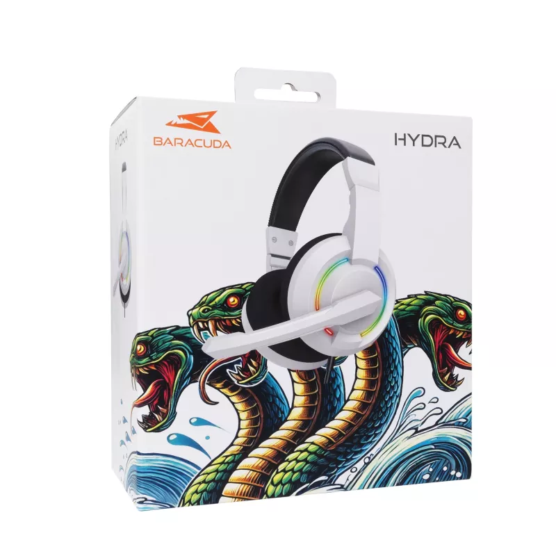 Auscultadores Baracuda BGH-021 Hydra White