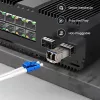 Extralink SFP28 25G pack de 2 | módulo SFP28 | 25Gbit/s, LC/UPC duplex, 1310nm, 10km, monomodo, DOM módulo transceptor de rede