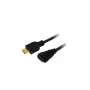 Cabo HDMI LogiLink CH0058 5 m Type-A macho para fêmea preto
