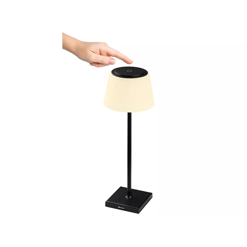 Candeeiro de mesa TRACER Pluto Black TRAOSW47234 LED com luminosidade ajustável
