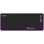 Lorgar Main 319, tapete de rato gaming, superfície de alta velocidade, base de borracha antiderrapante roxa, tamanho: 900 mm x 360 mm x 3 mm, peso 0,6 kg