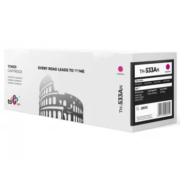 Toner TB compatível com HP CC533A, 100% novo, magenta