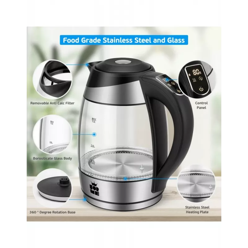 Chaleira elétrica Forme FKG-418 1,7 l 2200 W branca