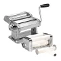 Máquina de massa manual Maestro MR1679R — aço inoxidável, acessório para ravioli, lâmina de corte de 6 mm