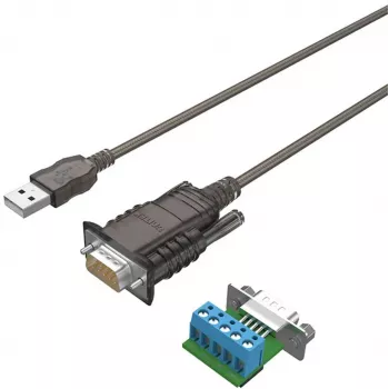 Adaptador USB 2.0 para RS422/RS485 Unitek Y-108301-1.5M com chipset FTDI, cabo de 1,5 m