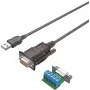 Adaptador USB 2.0 para RS422/RS485 Unitek Y-108301-1.5M com chipset FTDI, cabo de 1,5 m