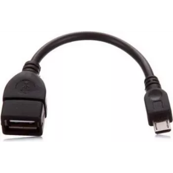 Cabo USB ALLNET USB_OTG_TYPA_MICRO 0,1 m Micro-USB A USB A preto (USB_OTG_TYPA_micro)