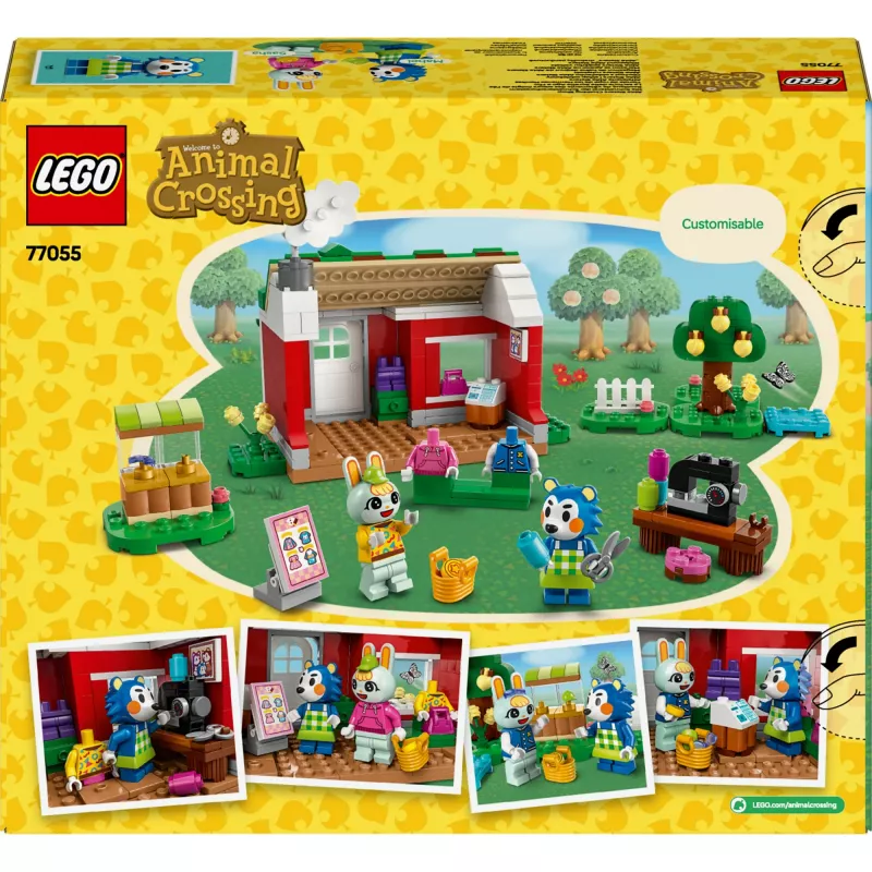 Animal Crossing 77055 Loja de roupa das irmãs Schneider