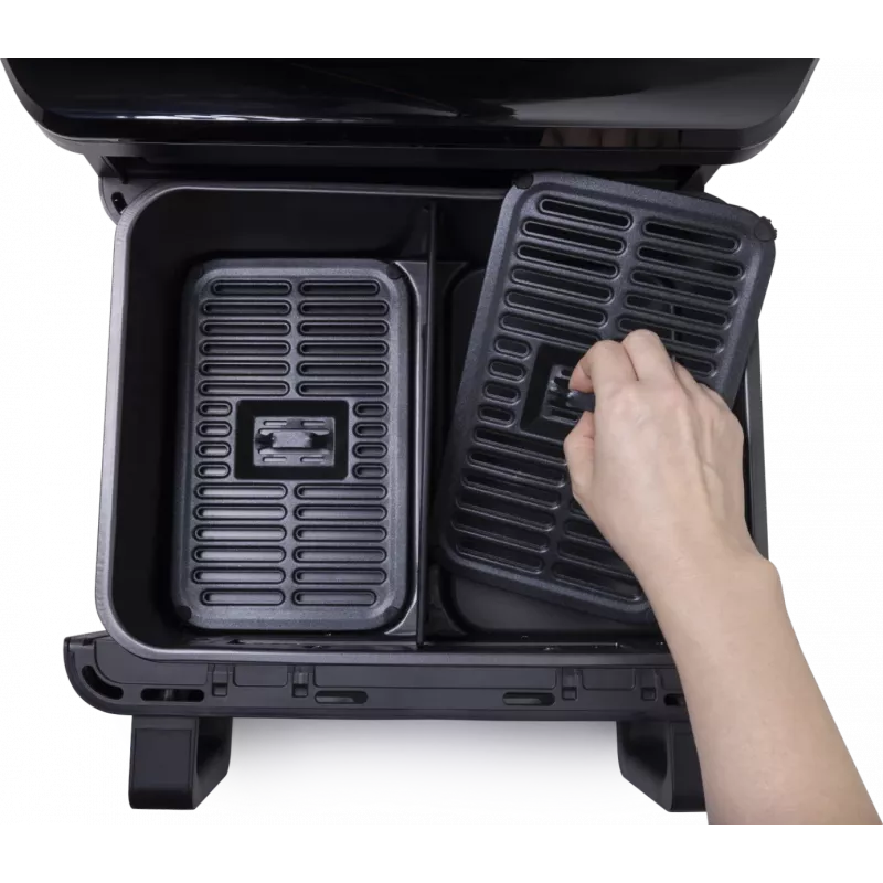 Fritadeira de ar quente Gorenje | AF2700BP | potência 2700 W | capacidade 9 L | preta