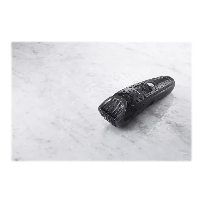 Aparador de barba Panasonic ER-SB40-K803 — 0,5–10 mm, 19 níveis, Li-Ion, sem fios/com alimentação, preto