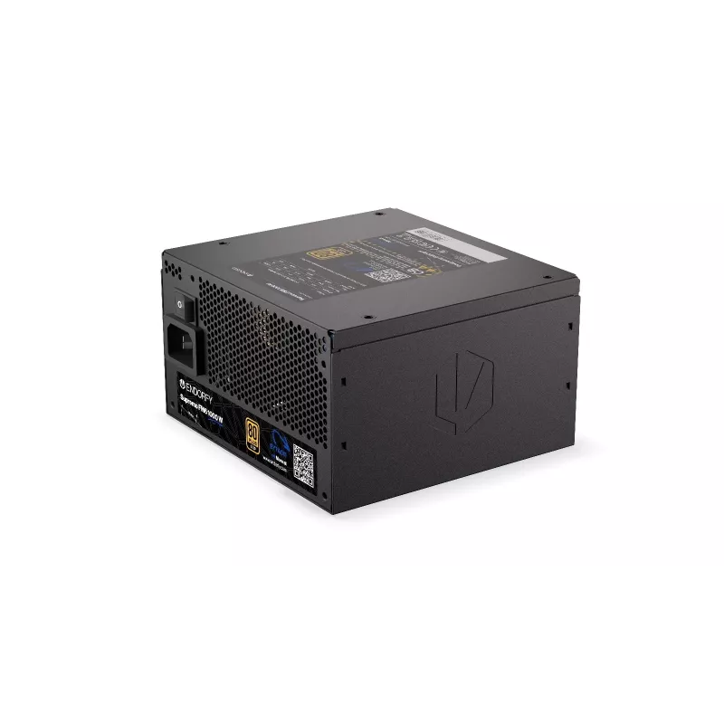 Fonte de alimentação Endorfy Supremo FM6 1000W, 80 PLUS Gold, ATX 3.1, modular, preto