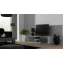 Cama Meble SOHO 140 móvel de TV, branco/cinzento brilhante