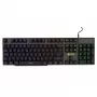 Teclado gaming Incase IKG-446 arco-íris, RGB, layout alemão retail
