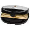 Clatronic ST/WA 3670 Máquina de sandes 800 W preto, aço inoxidável