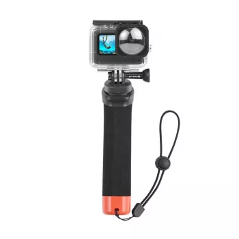 Suporte flutuante Puluz PU561E para câmaras de ação – compatível com DJI Action 2 e Osmo Action
