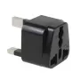 Adaptador de ficha do Reino Unido para a UE com segurança 13A