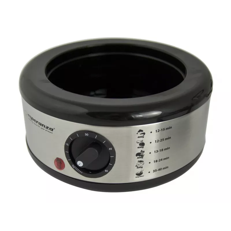 Esperanza Steam Volcano EKG009 Panela a vapor, 3 cestos, 400 W