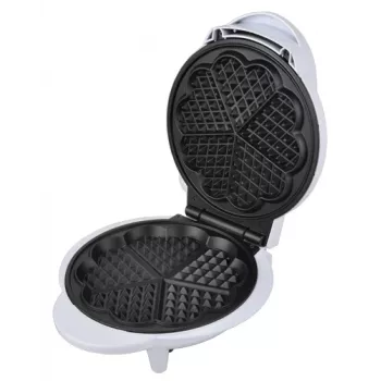 Camry | Máquina de waffles | CR 3022 | 1000 W | Número de bolos 5 | Em forma de coração | branco
