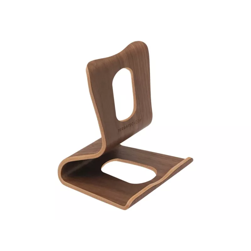 Suporte passivo Terratec 219731 para telemóvel smartphone tablet UMPC, madeira