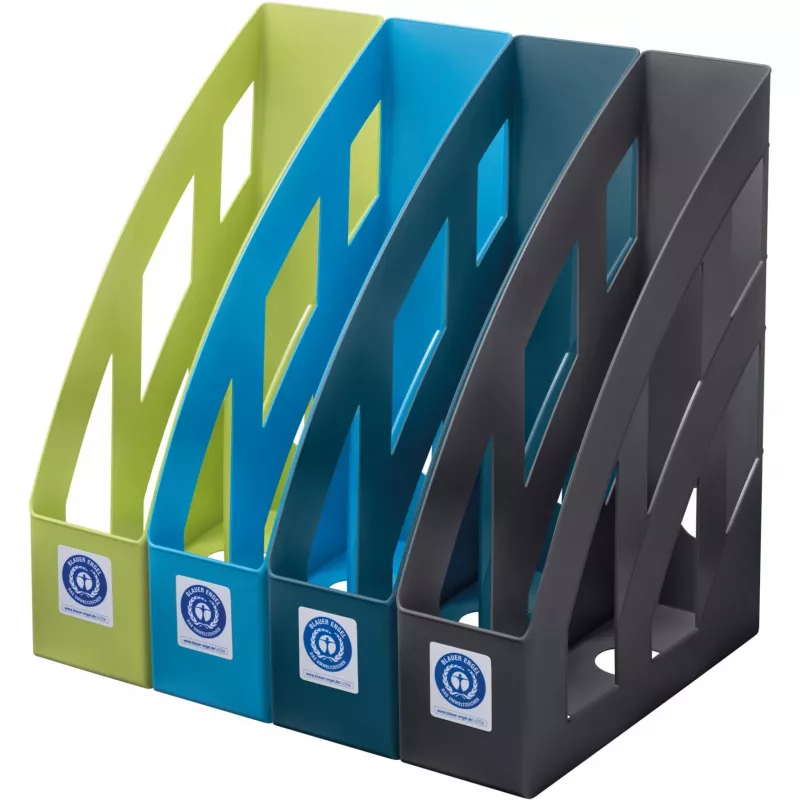 Arquivador de revistas A4-C4 classic azul-escuro (azul-escuro)
