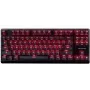 Teclado gaming com fios MODECOM VOLCANO LANPARTY — USB, layout inglês, preto