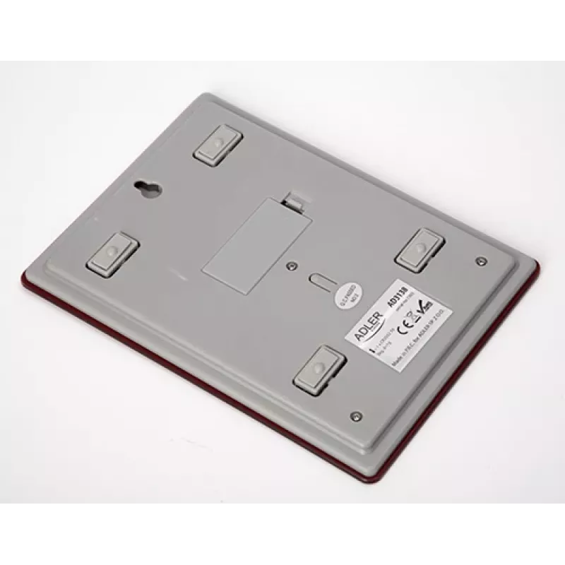 Balança de cozinha eletrónica Adler AD 3138 vermelho
