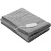 Cobertor elétrico Medisana HB 680, 120 W, peluche cinzento
