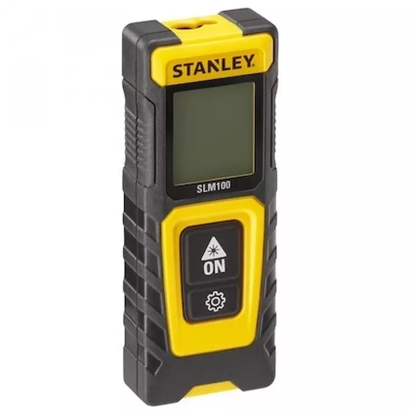 Medidor de distâncias STANLEY SLM100 — alcance laser 30 m, medidor manual compacto